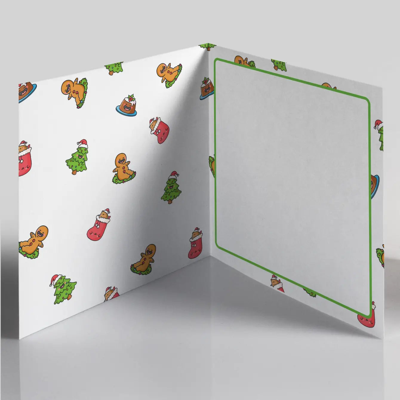 Inside Christmas card