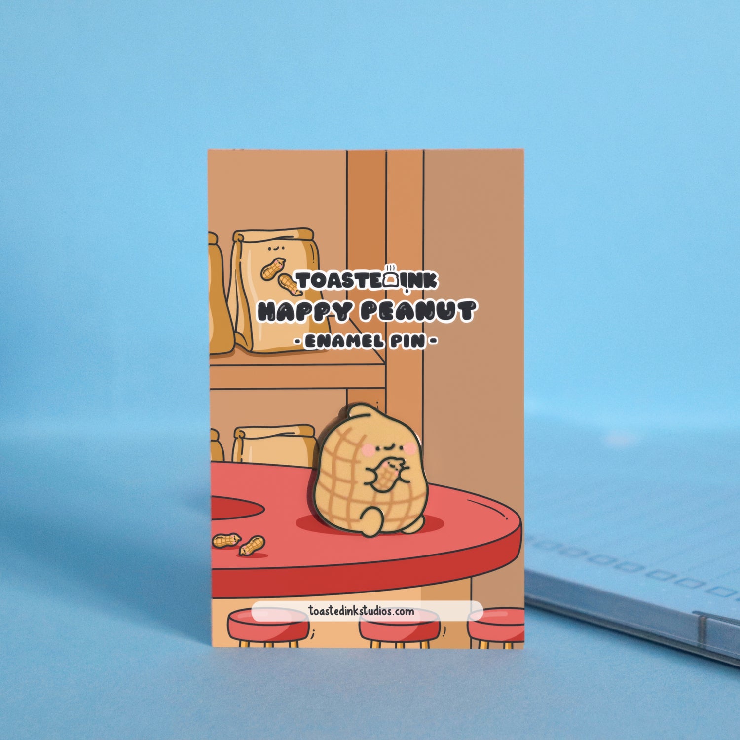 Peanut Enamel Pin