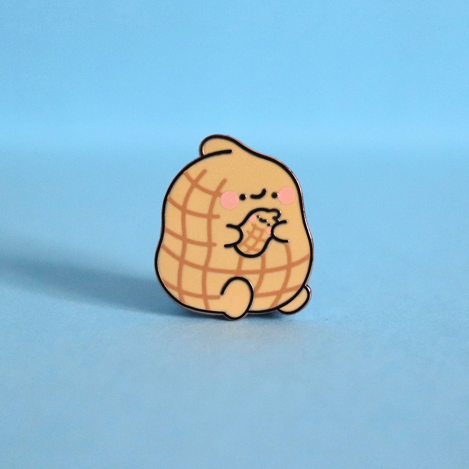 Peanut Enamel Pin