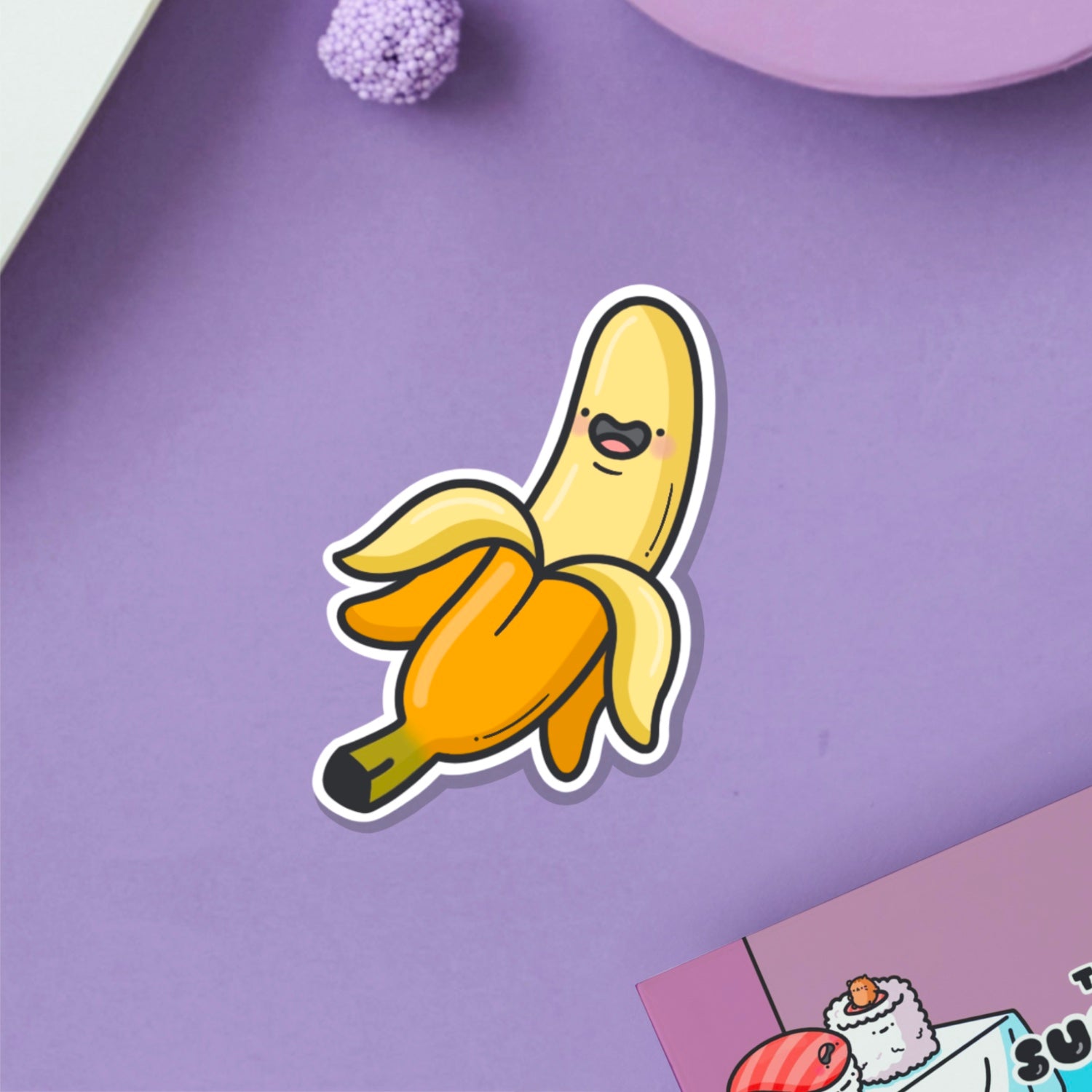 Banana Vinyl Sticker