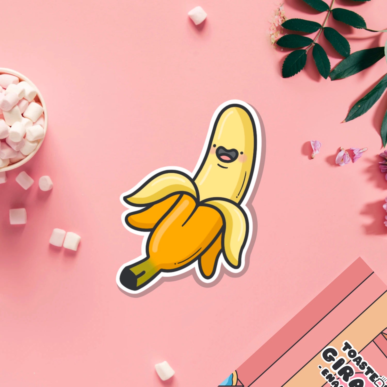 Banana Vinyl Sticker