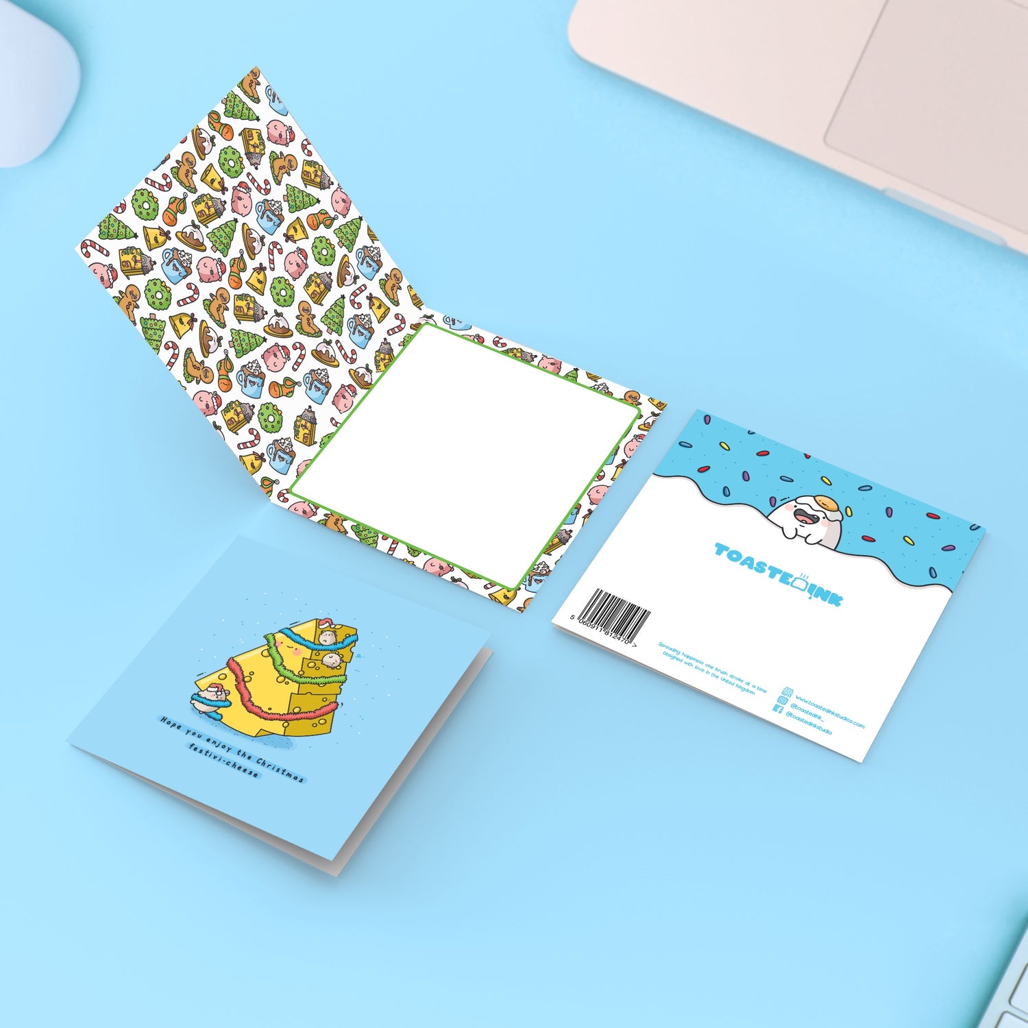 Christmas Cheese Card