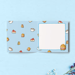 Afternoon tea print inside card