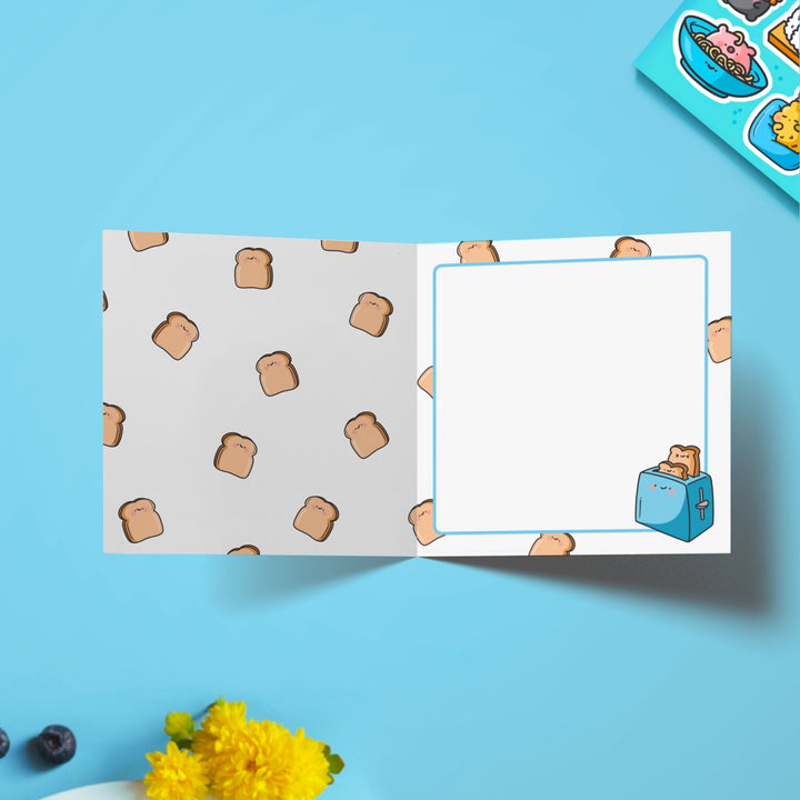 Toast print inside card