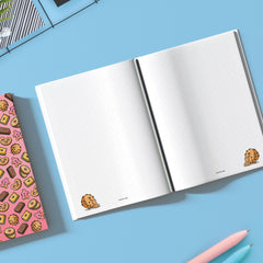 Biscuit dot grid notebook