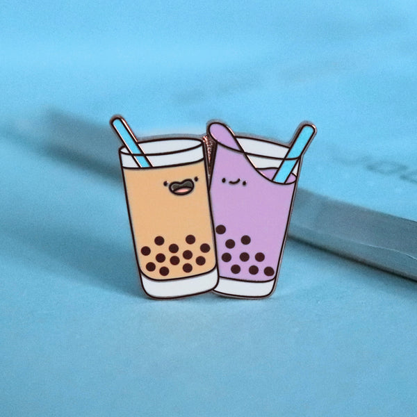 Boba Friends Enamel Pin