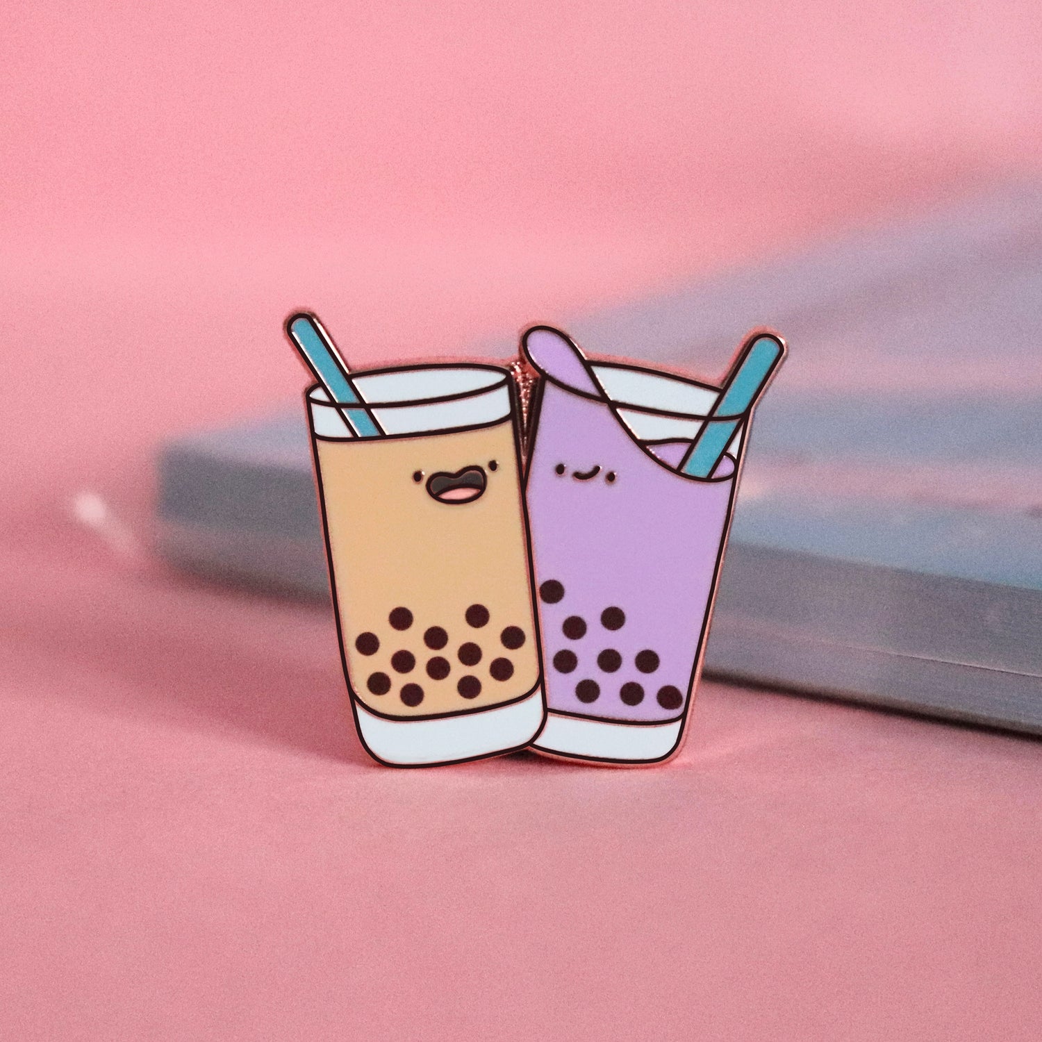 Boba Friends Enamel Pin