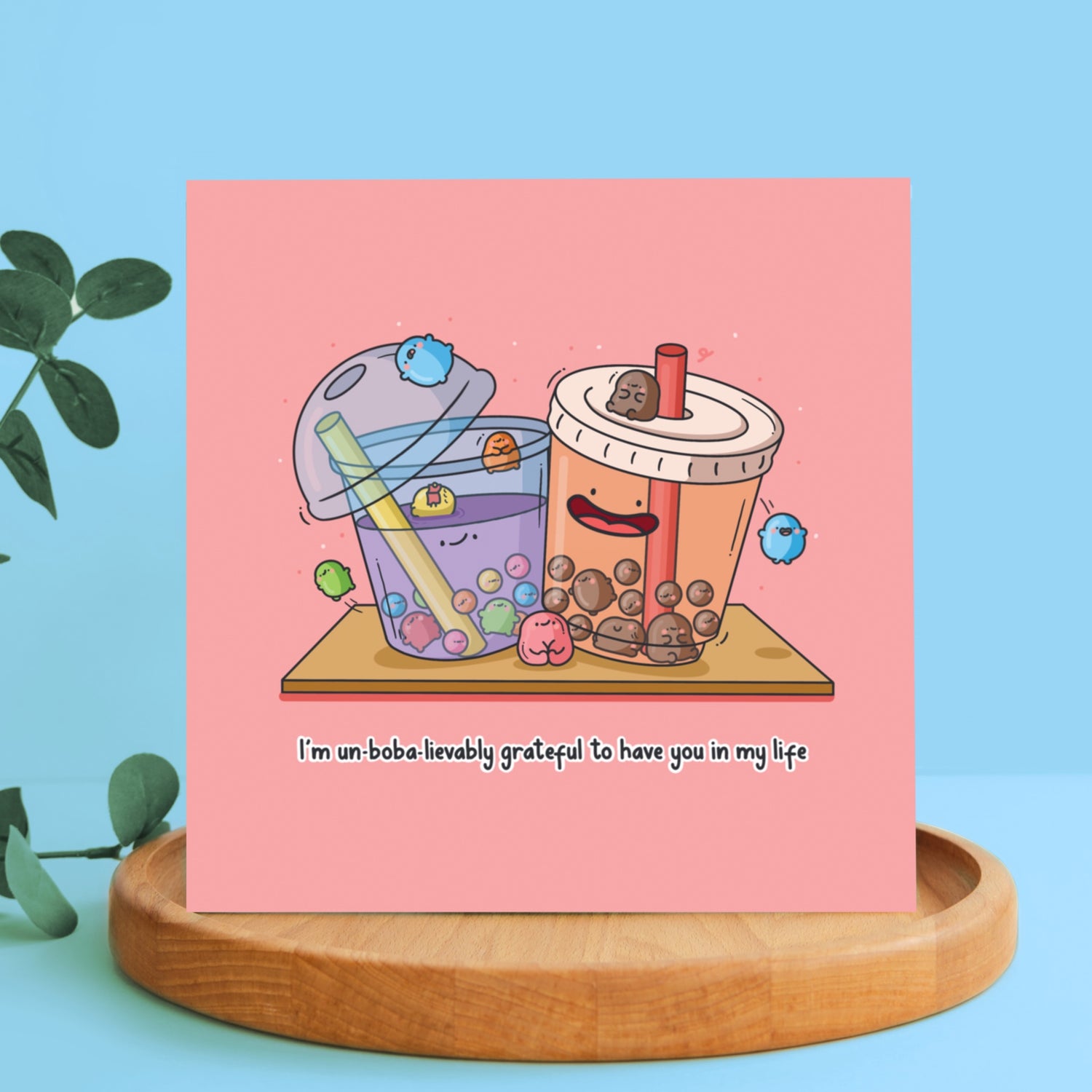 Bubble Tea Card