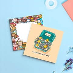 Chicks card with Toastedink envelope