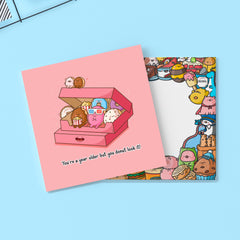 Donuts card with Toastedink envelope