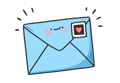 Specially Designed Toastedink Envelope