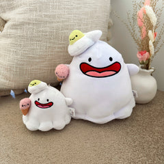 Baby ghost and big ghost plush toy