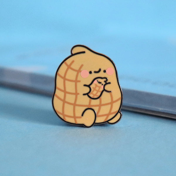 Peanut Enamel Pin