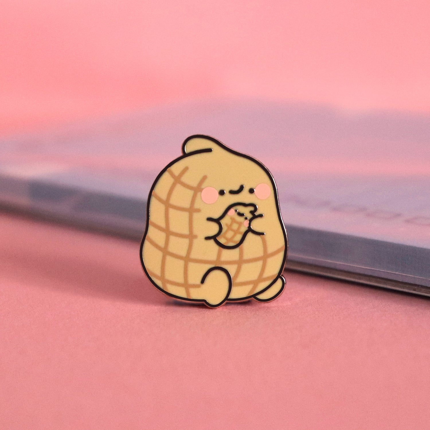 Peanut Enamel Pin