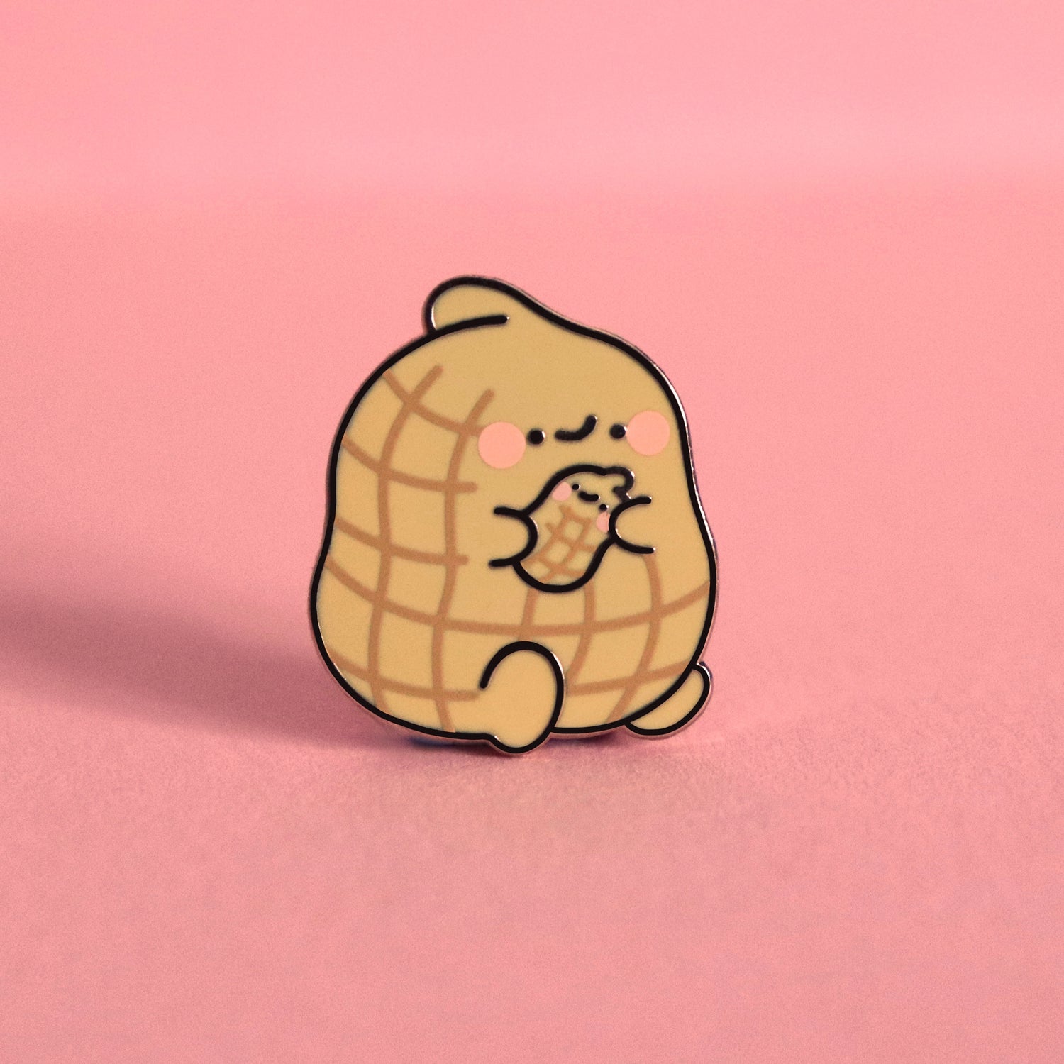 Peanut Enamel Pin