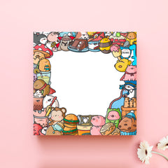 Cute Toastedink design on envelope 