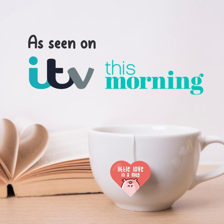 As seen on this itv this morning heart shaped tea bags