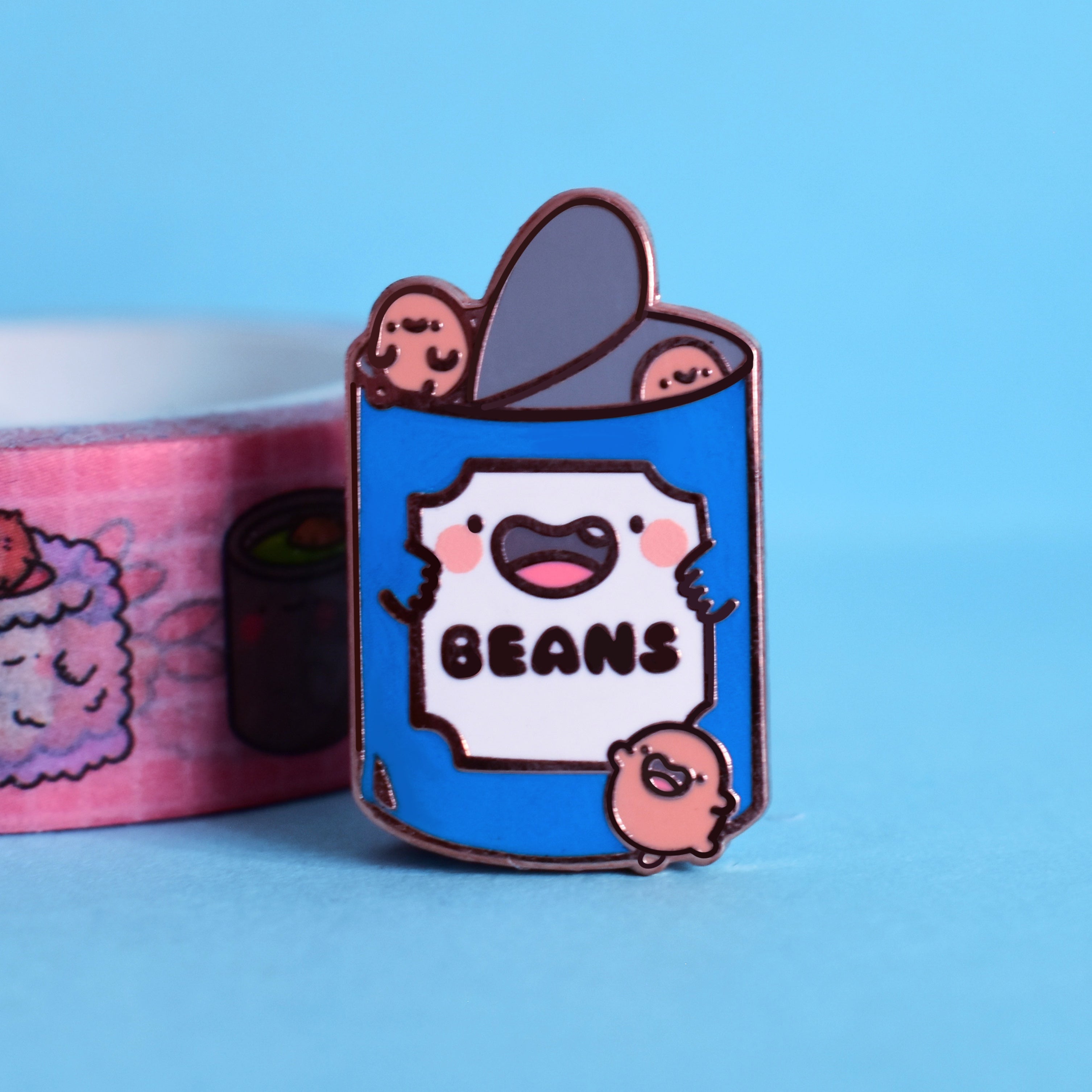 Cute Beans Pin | Cute Enamel Pins – ToastedInk