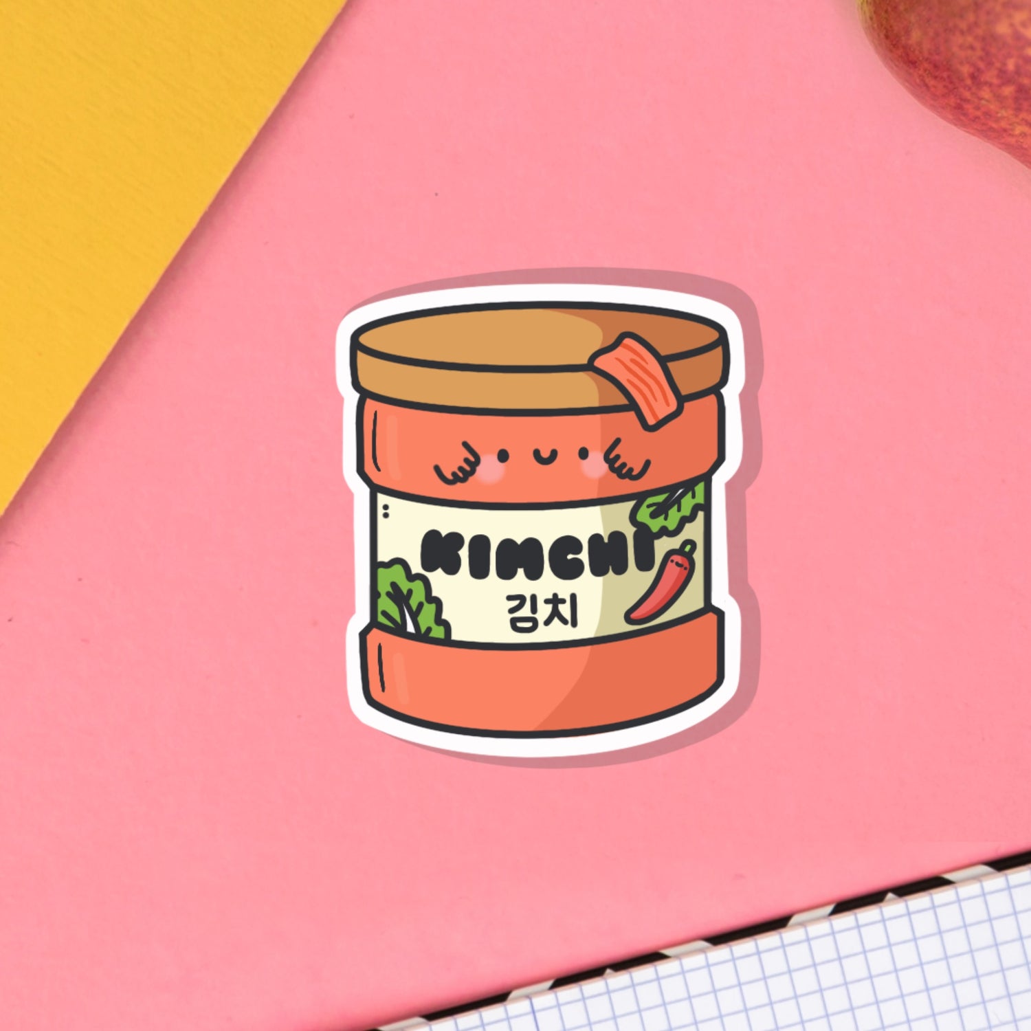 Kimchi Vinyl Sticker