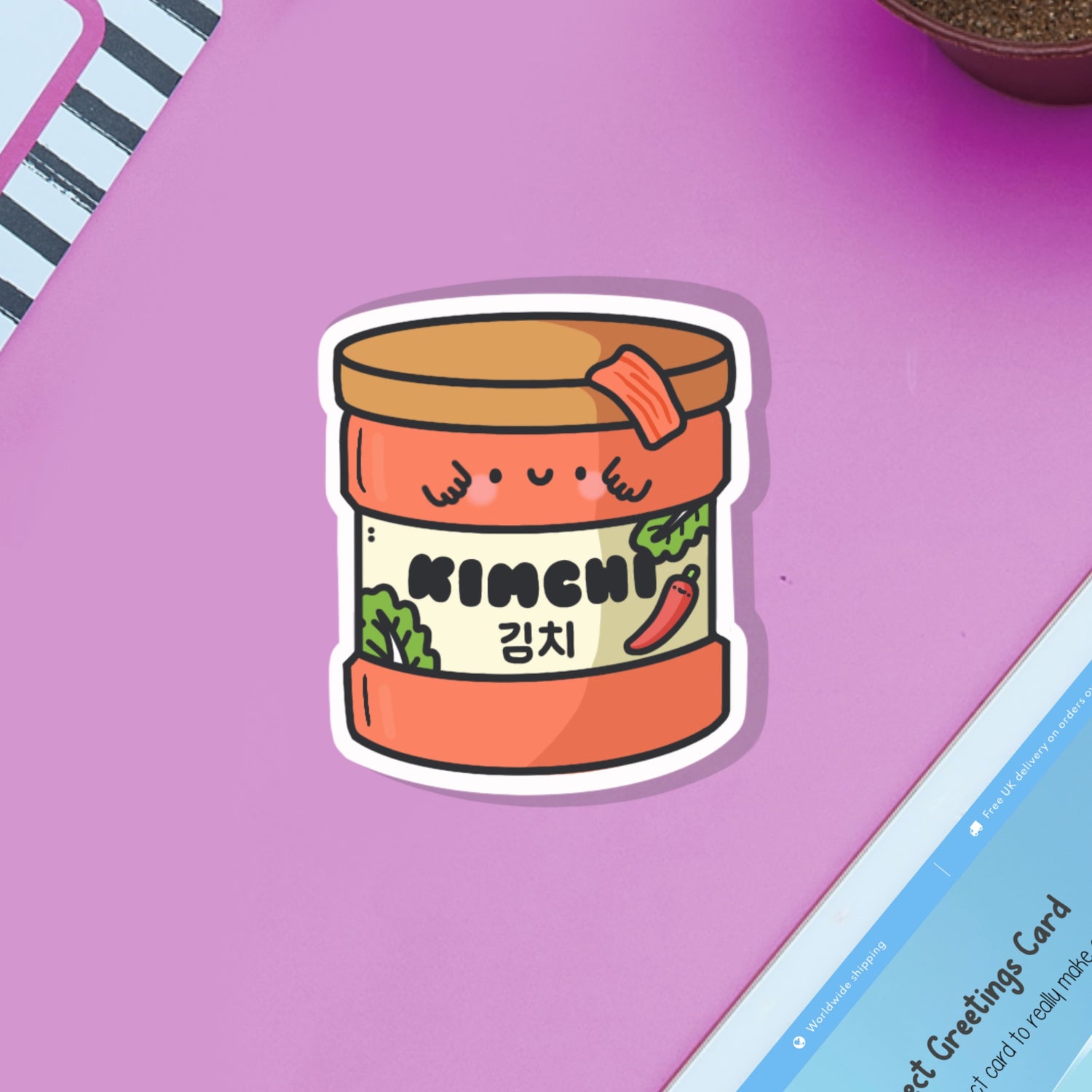 Kimchi Vinyl Sticker