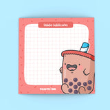 Cute Bubble Tea Sticky Notes