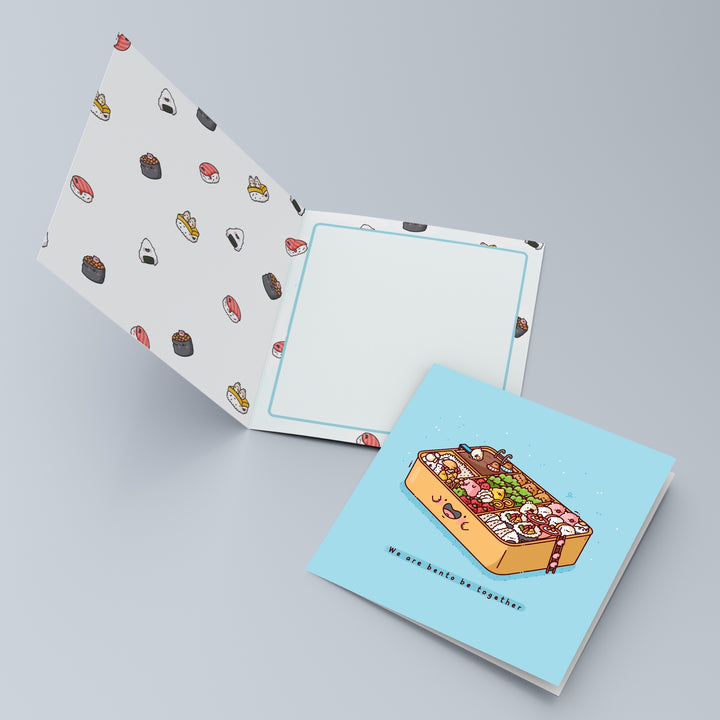 Cute sushi design card