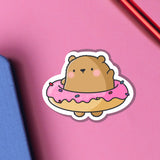 Donut Bear Vinyl Sticker