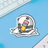 Cute Panda Vinyl Sticker