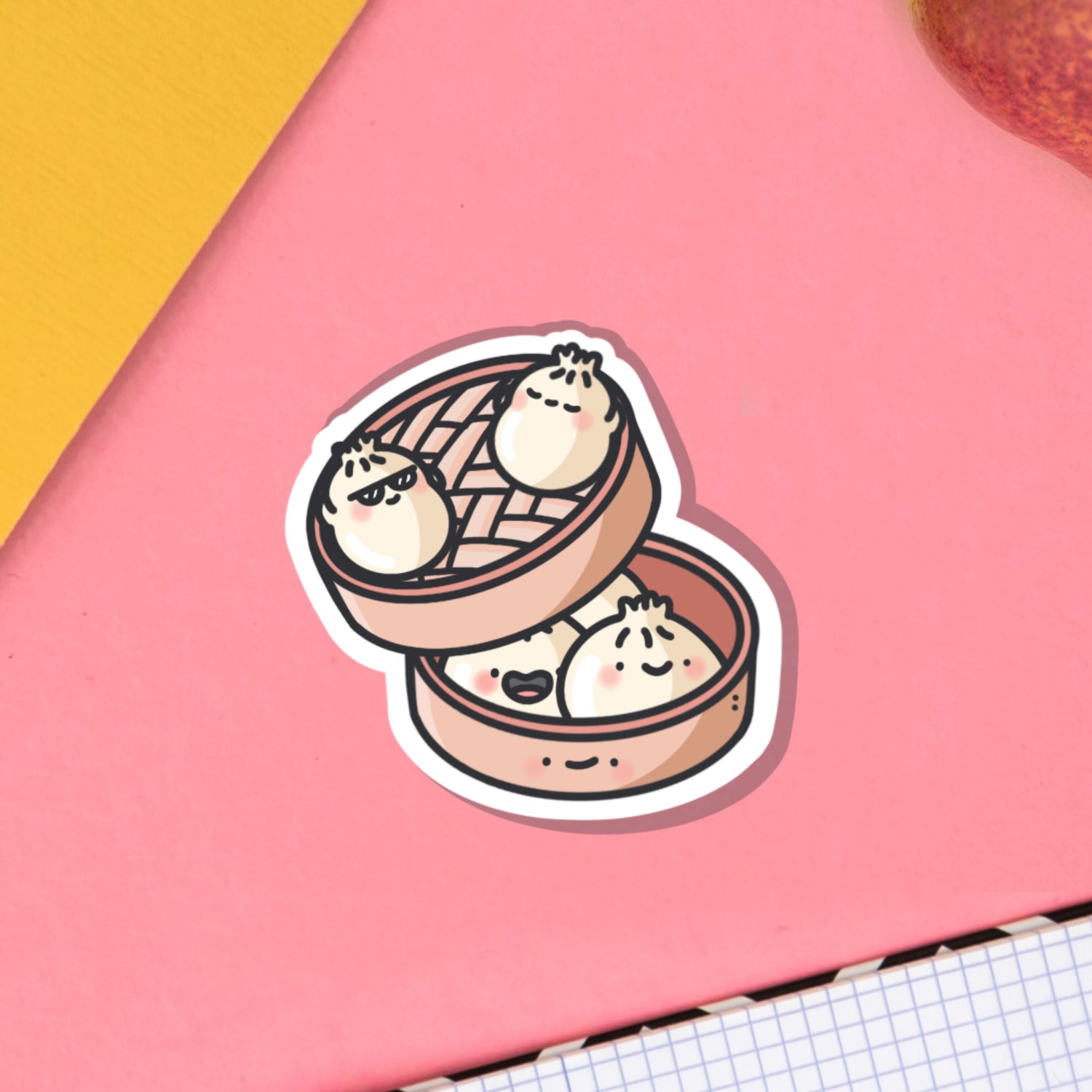 Dim Sum Bao Buns Vinyl Sticker