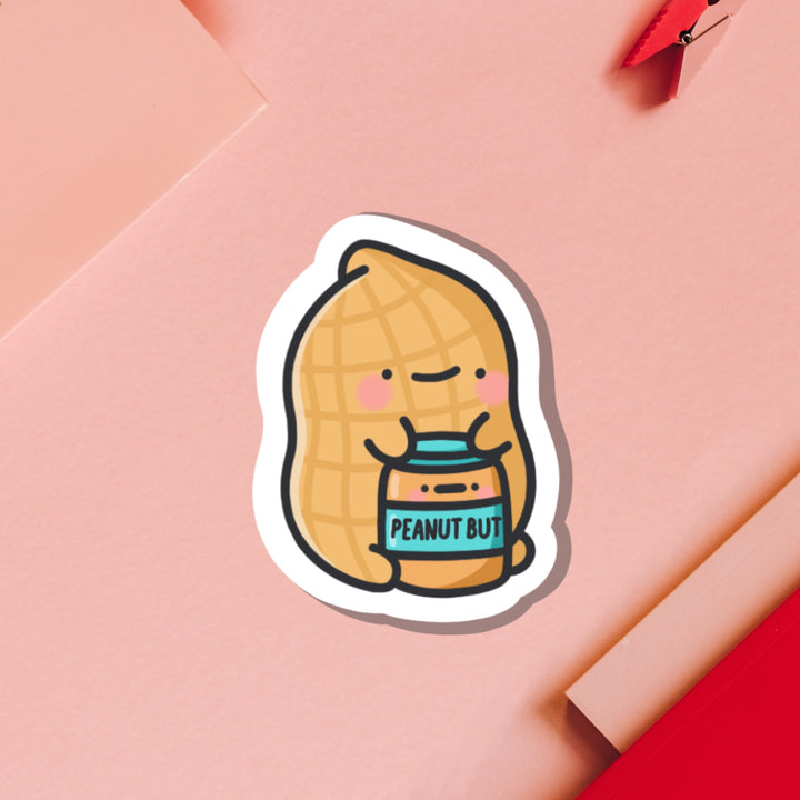 Cute peanut butter sticker