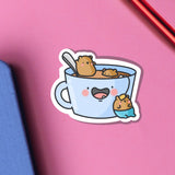 Tea Bears Vinyl Sticker