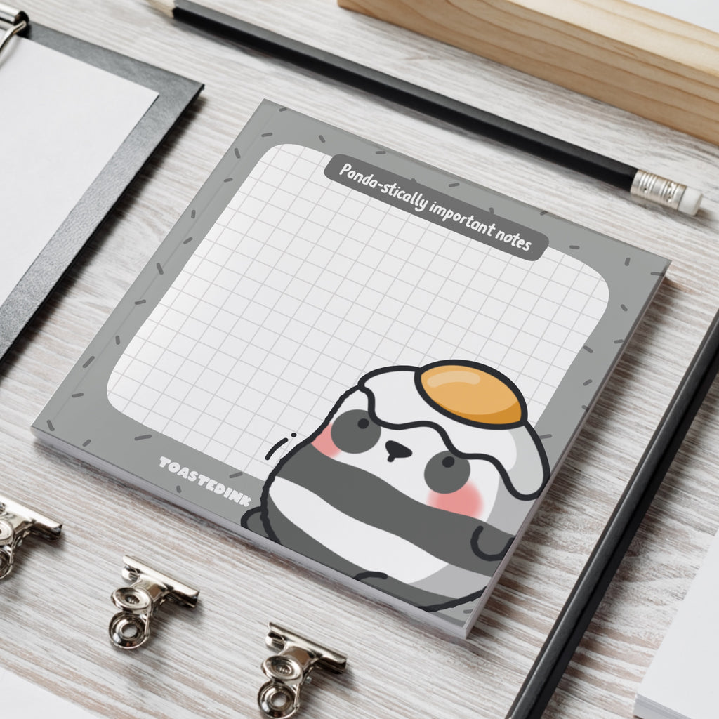 Cute Panda Sticky Notes | Cute Stationery – ToastedInk