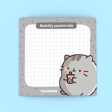 Cute Cat Bubble Tea Sticky Notes