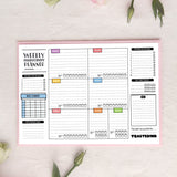 A4 Weekly Desk Pad Planner